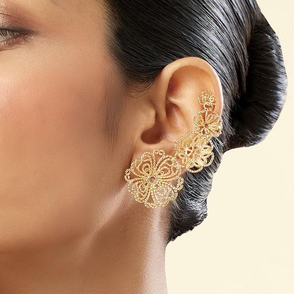 isharya Fado Ear Climbers Earring