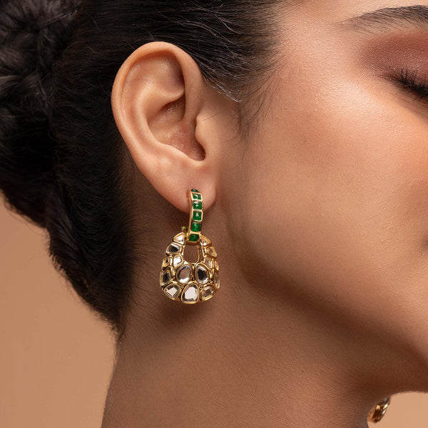 isharya Fiesta Hydro Emerald Earrings Earrings