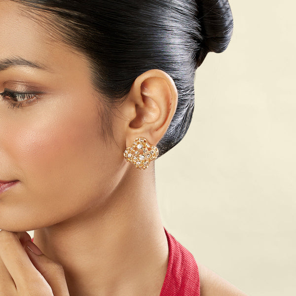 Isharya Fino Statement Studs Earring
