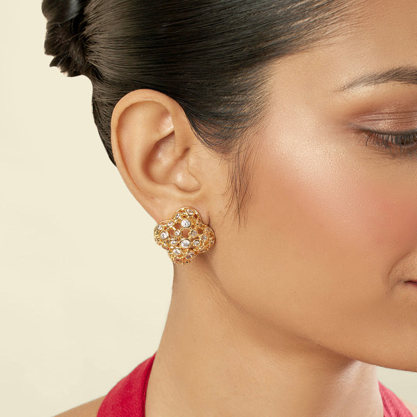 isharya Fino Statement Studs Earring