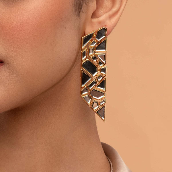 Isharya Flash Statement Earrings Earrings