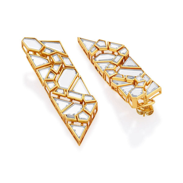 Isharya Flash Statement Earrings Earrings