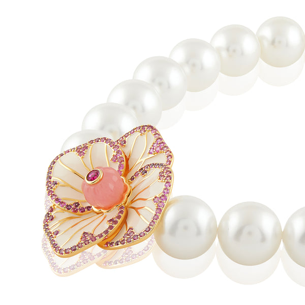 Isharya Floral Symphony Choker Necklace Necklaces