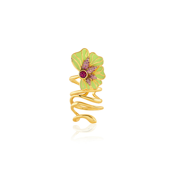 Isharya Floral Whimsy Ring Rings 6