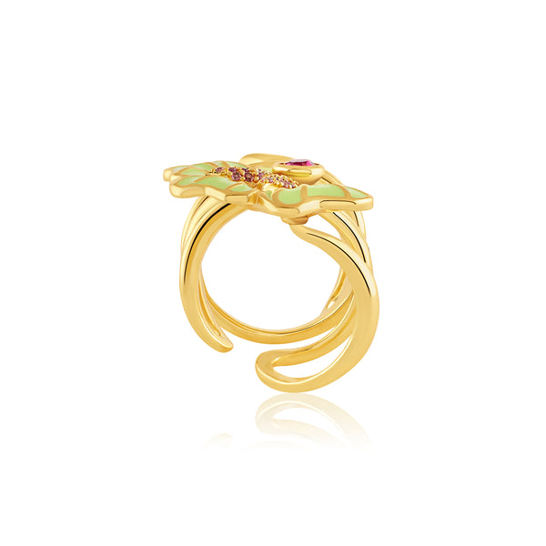 Isharya Floral Whimsy Ring Rings 6