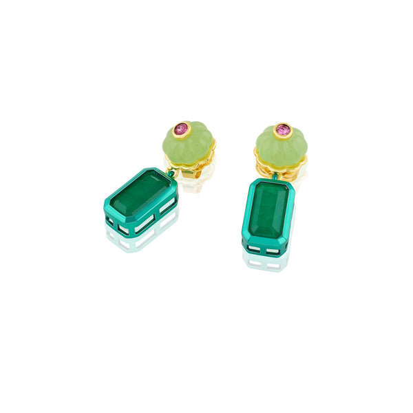 Isharya Garden Muse Statement Earrings Earrings