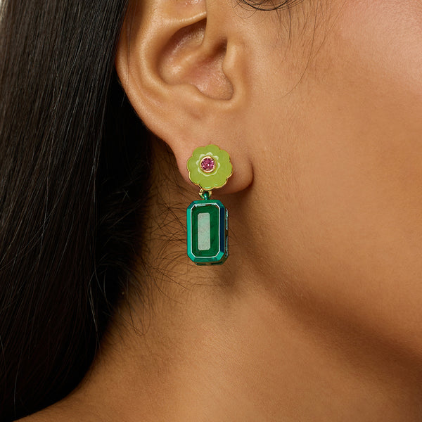 isharya Garden Muse Statement Earrings Earrings