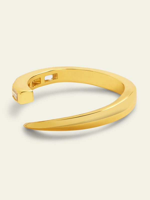 Isharya Gold Spikes Ring Rings