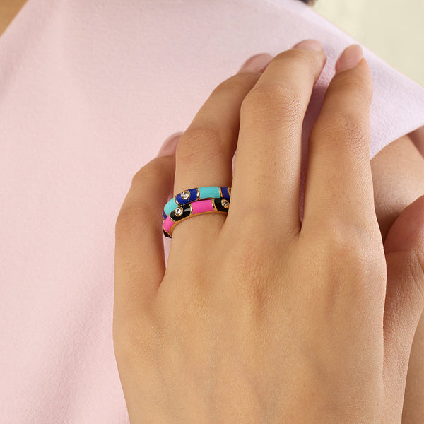 isharya Guardian Glam Ring Stack Rings 6