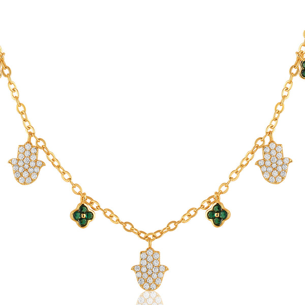 Isharya Guardian Glow Necklace Necklaces