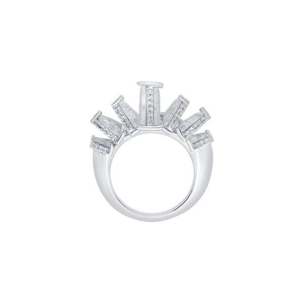 Isharya Louvre 925 Silver Ring Rings $100.00