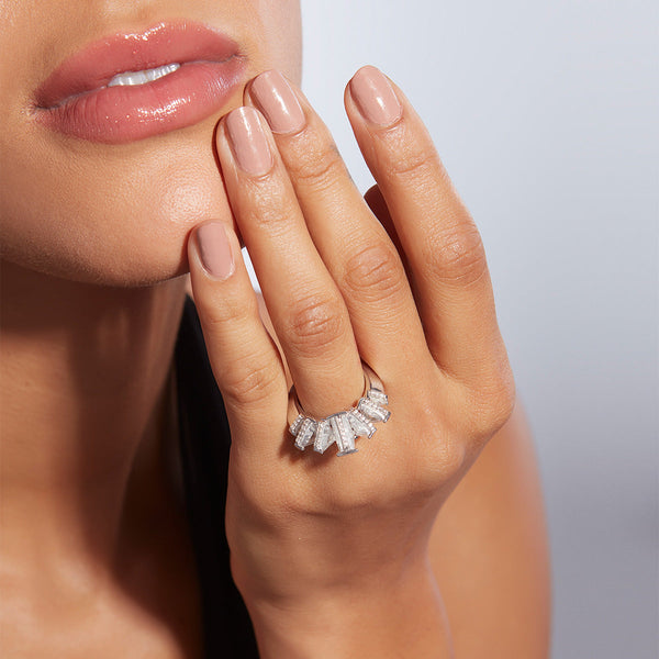 isharya Louvre 925 Silver Ring Rings $100.00