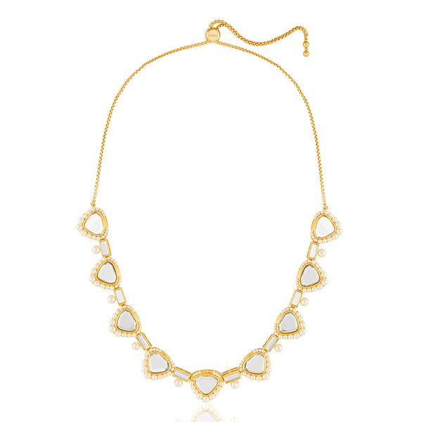 Isharya Lucent Riviere Collar Necklace Necklaces