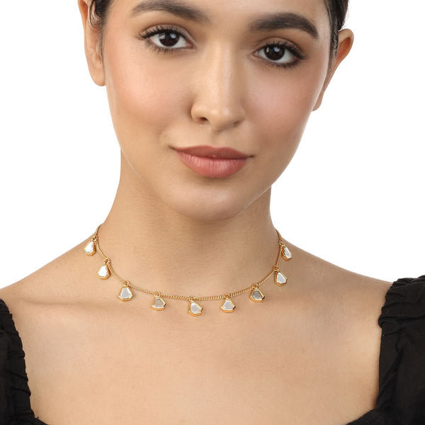 isharya Lumen Multi Mirror Necklace Necklaces