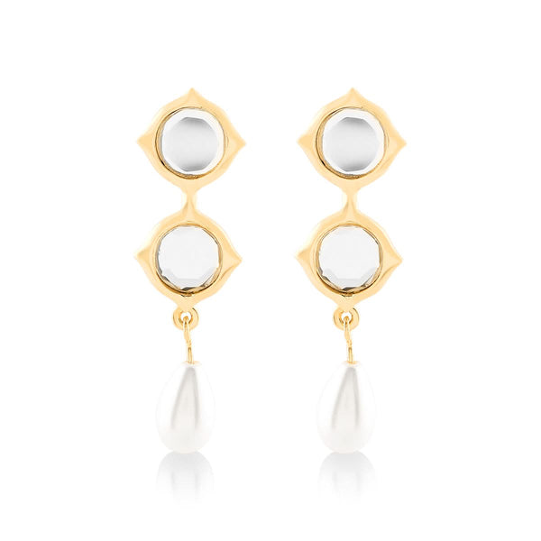 isharya Lumen Pearl Drop Earrings Earrings