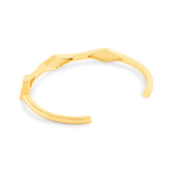 Isharya Lumen Rhombus Mirror Bracelet Cuff M