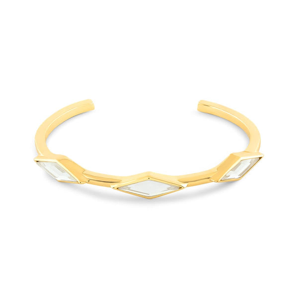 isharya Lumen Rhombus Mirror Bracelet Cuff M