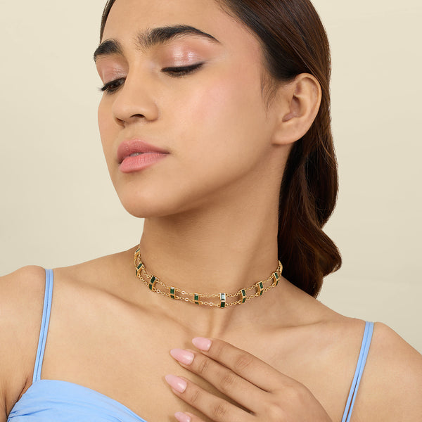 Isharya Lush Dreams Choker Necklace Necklaces