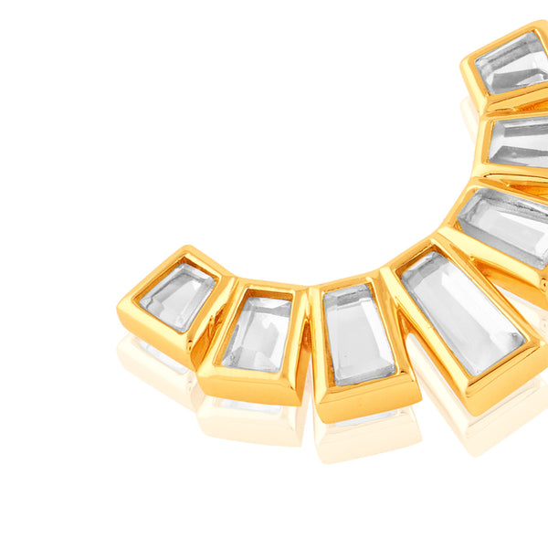 Isharya Luz Mirror Studs Earring