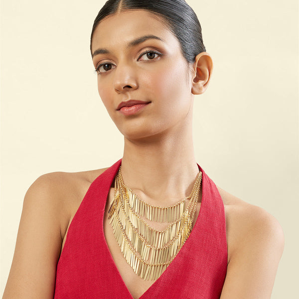 Isharya Majestade Layred Necklace Necklace