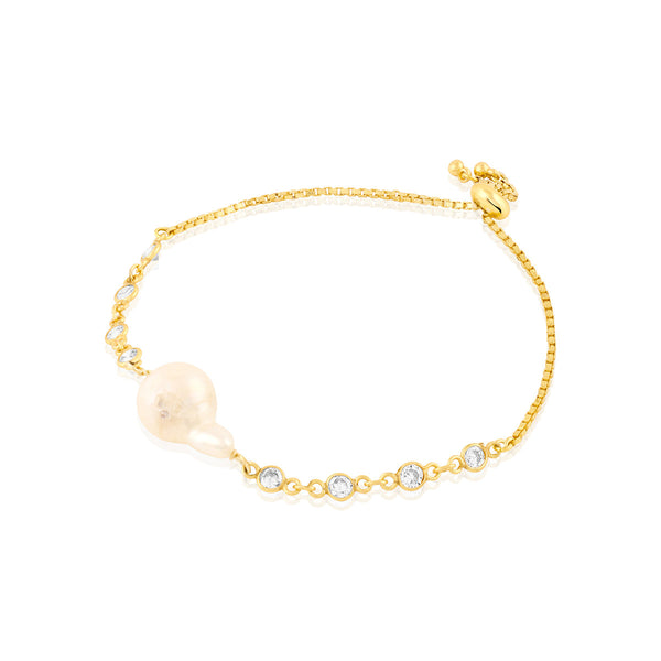 Isharya Mini Festive Pearl Bolo Bracelet Bracelets