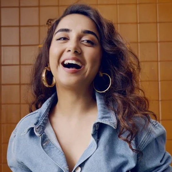 isharya Mirror Joy Hoops Earrings White