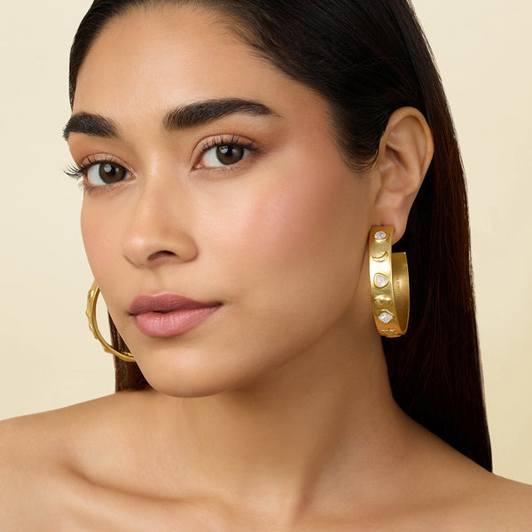 isharya Mirror Joy Hoops Earrings