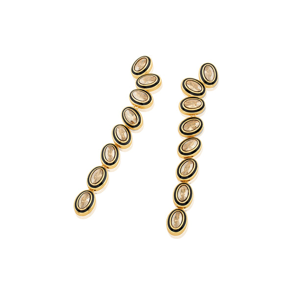 Isharya Mocha Mousse Dangler Earrings Earrings