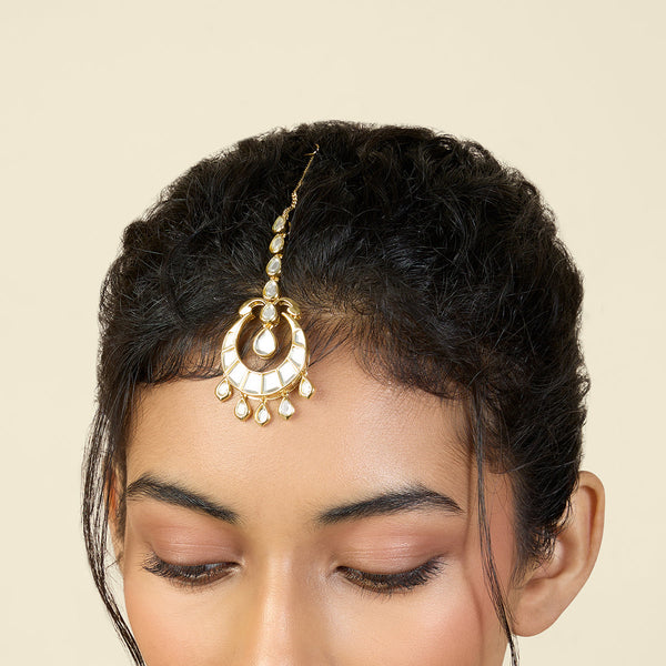 isharya Moon Baali Maang Tikka Head Gear