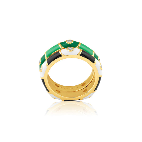 Isharya Mystic Gaze Ring Stack Rings 6