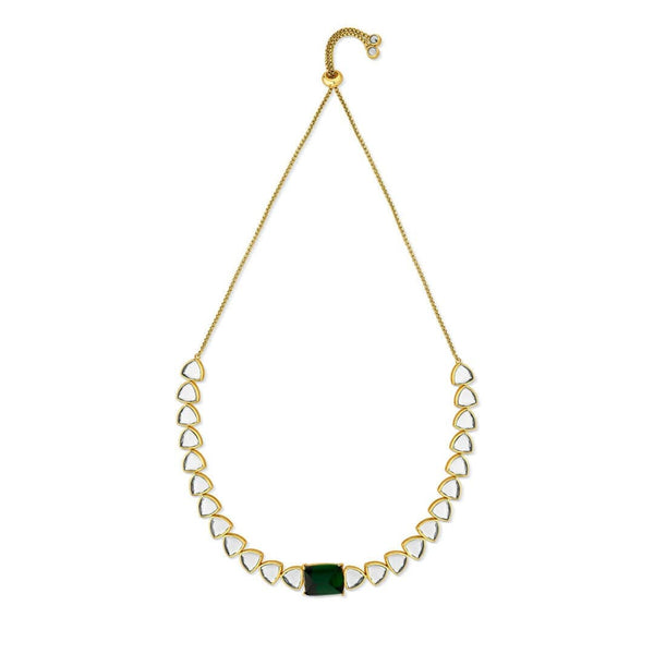 Isharya Nazm Mirror & CZ Choker Choker