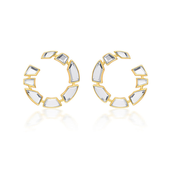 Isharya Nuit Orange Peel Earrings Earrings