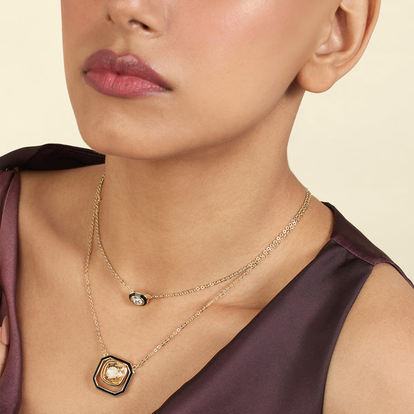isharya Oceanus Layered Necklace Necklaces