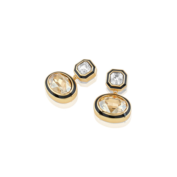 Isharya Oceanus Mocha Dangler Earrings Earrings