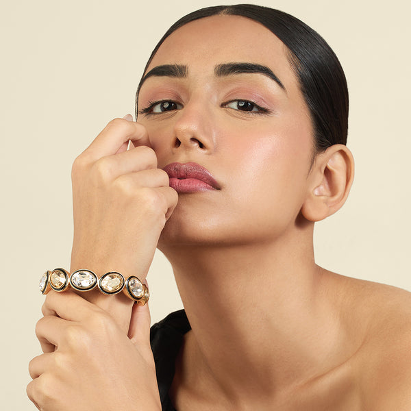 Isharya Oceanus Mocha Hinge Bangle Bangle