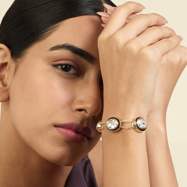 isharya Oceanus Oval Bolo Bracelet Bracelets