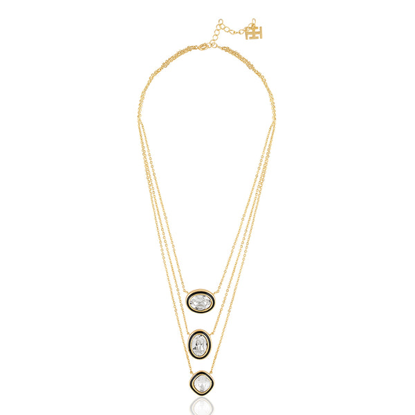 Isharya Oceanus Three-Layered Necklace Necklaces