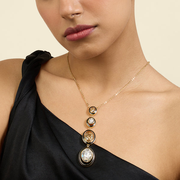 Isharya Oceanus Y Necklace Necklaces