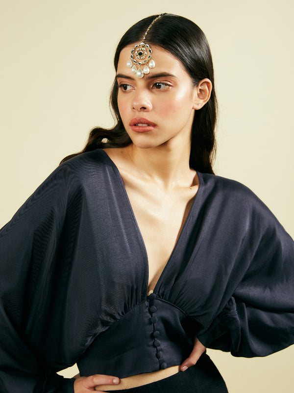 Isharya Pearl Gold Maang Tikka Maang Tikka