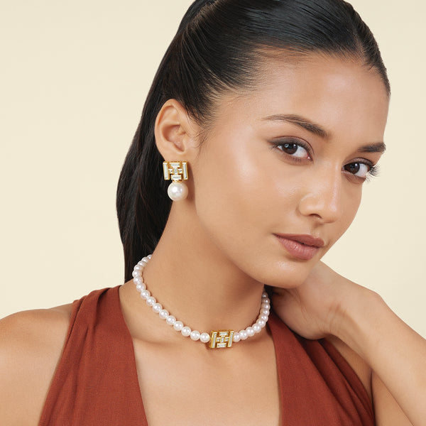 Isharya Pearl Prism Mirror Set Sets