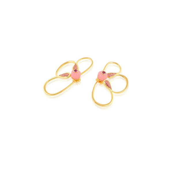 Isharya Petal Dusk Stud Earrings Earrings