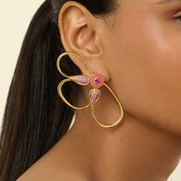 isharya Petal Dusk Stud Earrings Earrings