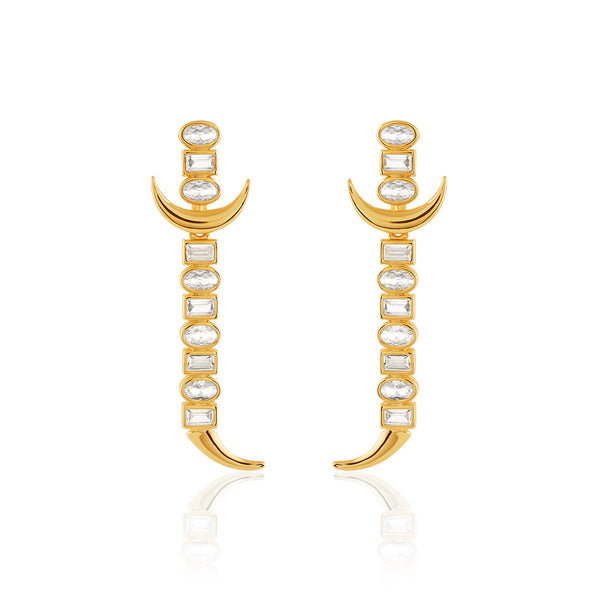 Isharya Powerblade Danglers Earrings