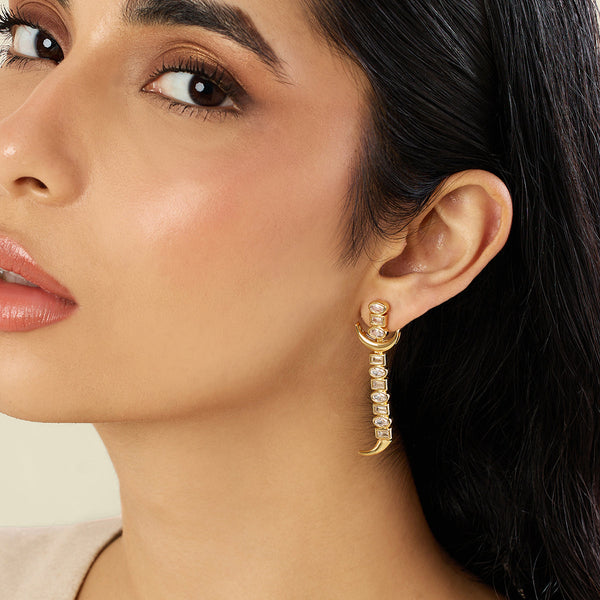 isharya Powerblade Danglers Earrings