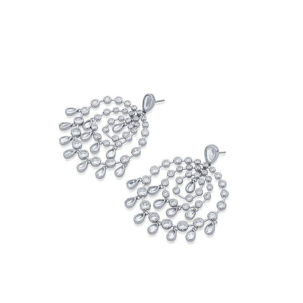 Isharya Pyramid Mirror Allure Earring Earrings