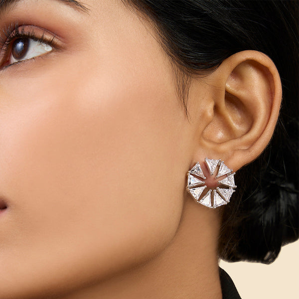 isharya Radiant Orange Peel Earrings Earrings