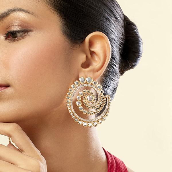 isharya Rendado Statement Studs Earring