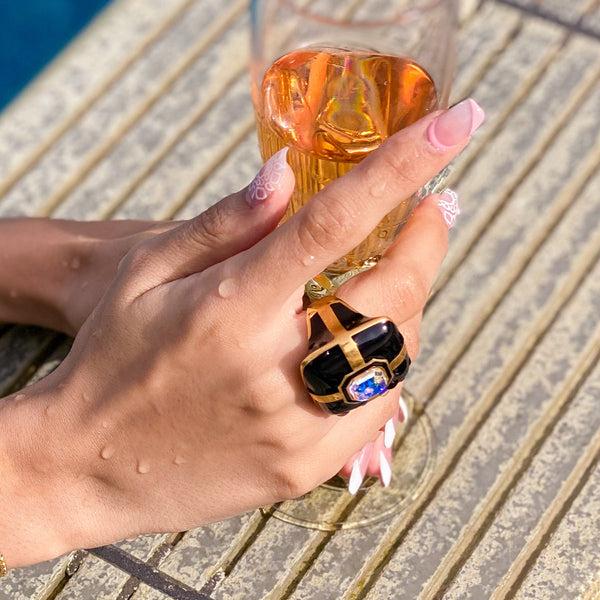 Isharya Rosa Mirror Ring Rings 5