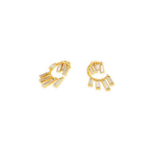 Isharya Rosa Mirror Studs Earring