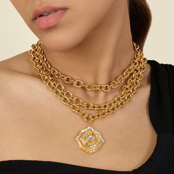 isharya Rosé Dreams Layered Necklace Necklaces